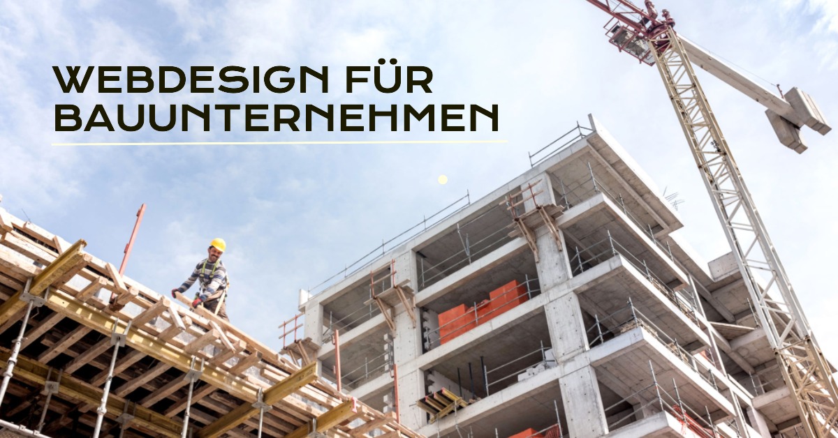 Webdesign für Bauunternehmen