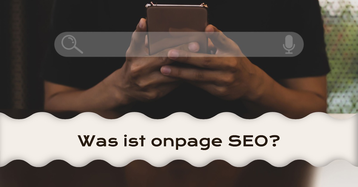 was ist onpage SEO