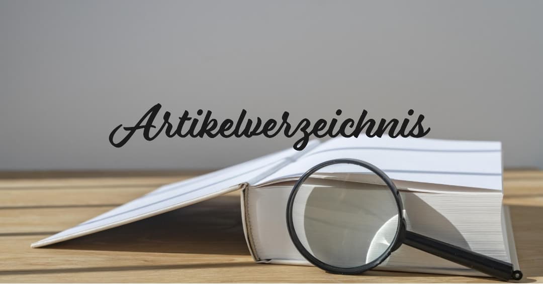 artikelverzeichnis